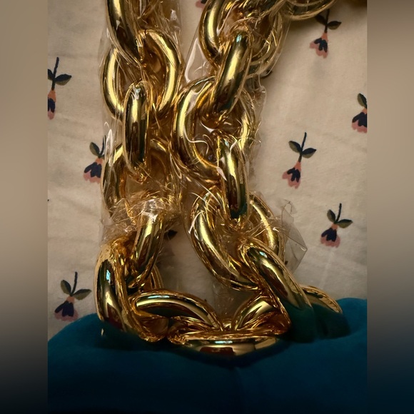 Brand New Genuine Turquoise Chain Cassette Leather Handbag - Picture 8 of 16